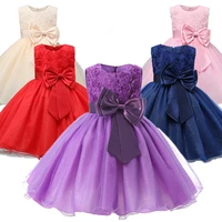 princess flower baby girl dress for kids baby 1 2 years old birthday party tutu dressnewborn christening gown for toddler girls