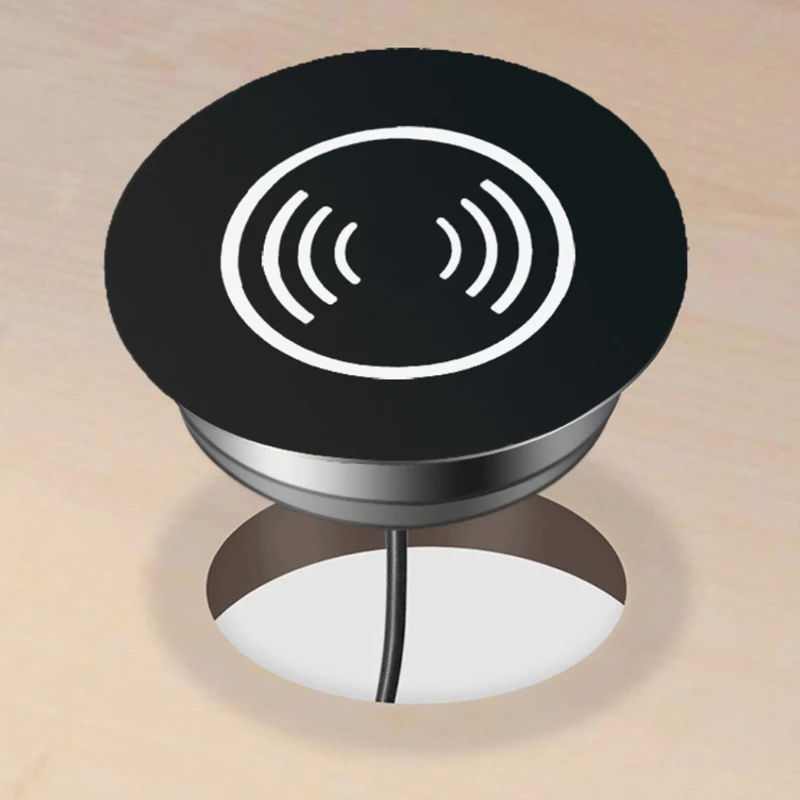 

Embedded Charging Station Wireless Charger Headphone Wireless Charging Desktop for Mobile Phones/Watches Etc. Adapters
