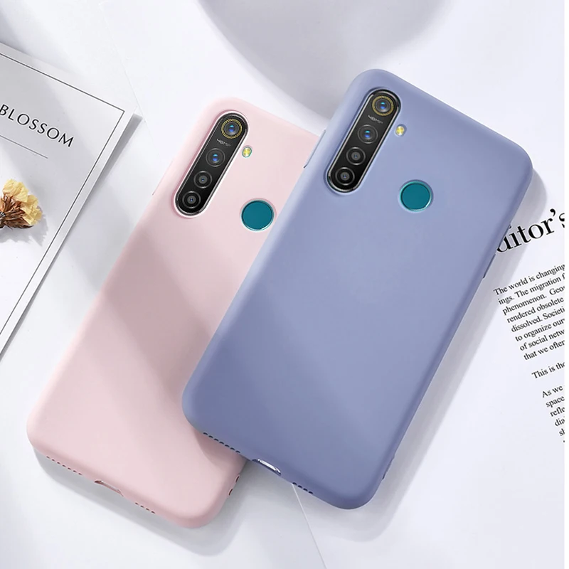 Rezzol для OPPO Realme 5 3 Pro Q X K3 жидкий силиконовый чехол мягкий защитный на заднюю панель