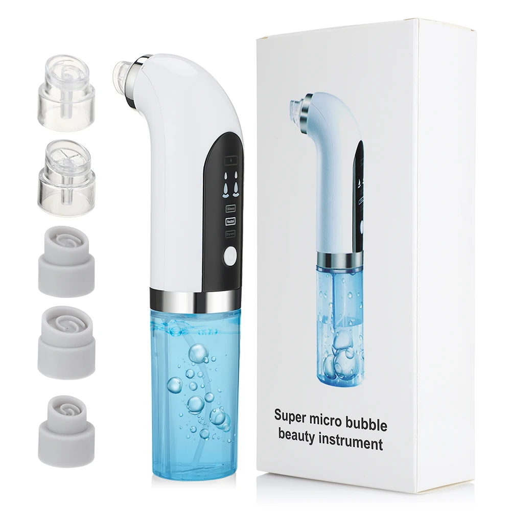 

Blackhead Remover Vacuum Pore Cleaner Water Cycle Acne Pimple Remover Tool Black Dot Extractor Skin Care Face Cleaning Machine