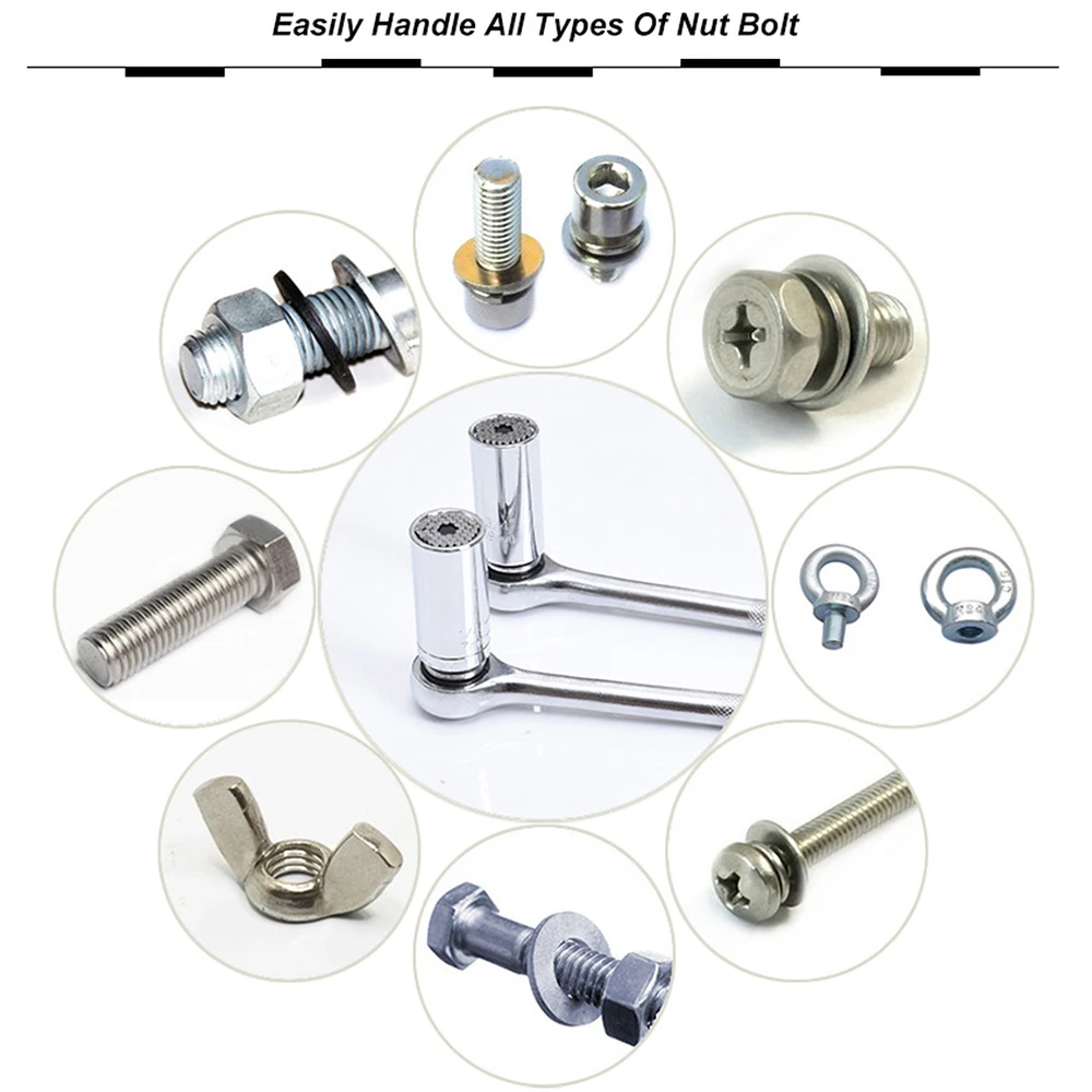 Набор головок для электрической дрели комплект с храповым механизмом 7 19 мм