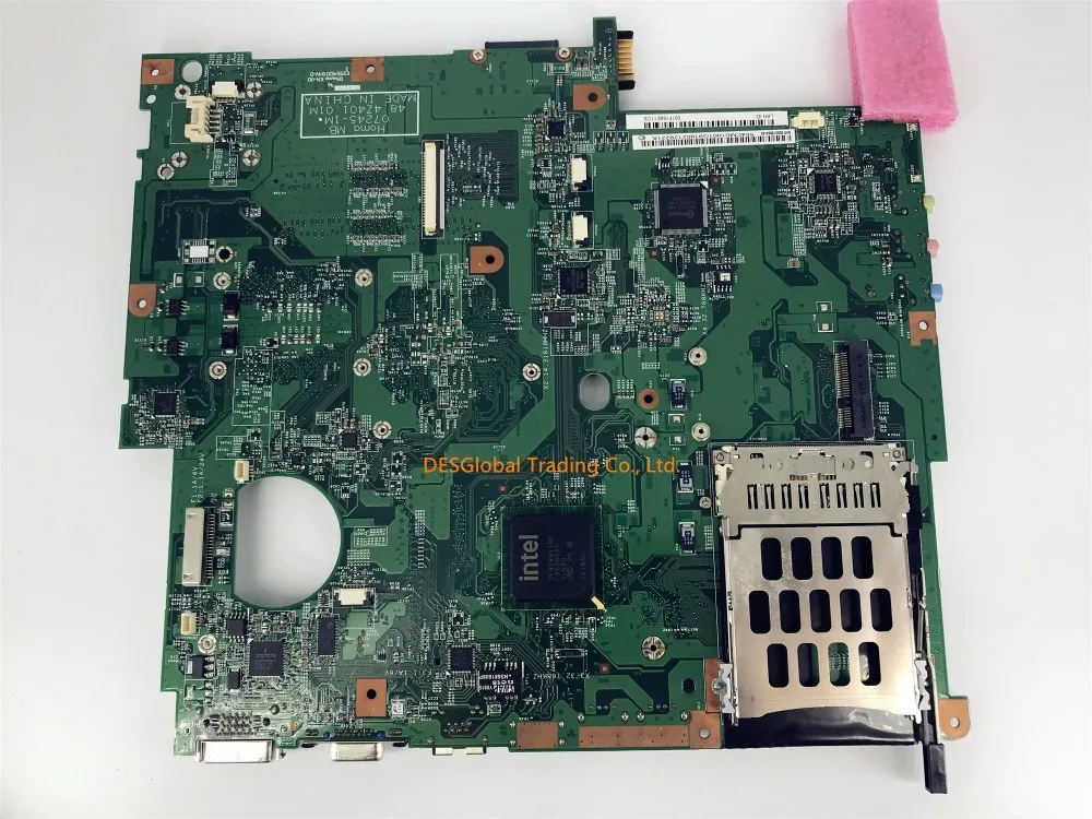 Для acer 5630 5630G 5230 5320 EX5630 EX5230 Материнская плата ноутбука 07245-1M 48.4Z401.01M DDR2 материнская плата полностью проверена