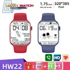2021 HW22 Смарт-часы для мужчин Серия 6 Bluetooth Вызов Рождественский подарок для IOS Android xiaomi Huawei лучше, чем HW12 fk88 w26 w46
