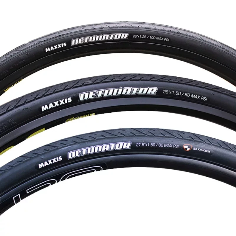 Велосипедная шина Maxxis Detonator MTB гладкая 26x1.0/1.25/1.5 27 5x1 5 M203 | Спорт и развлечения