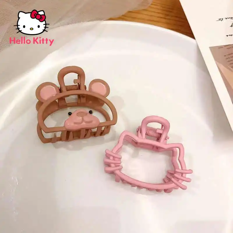 Женская заколка для волос Hello Kitty с рисунком |