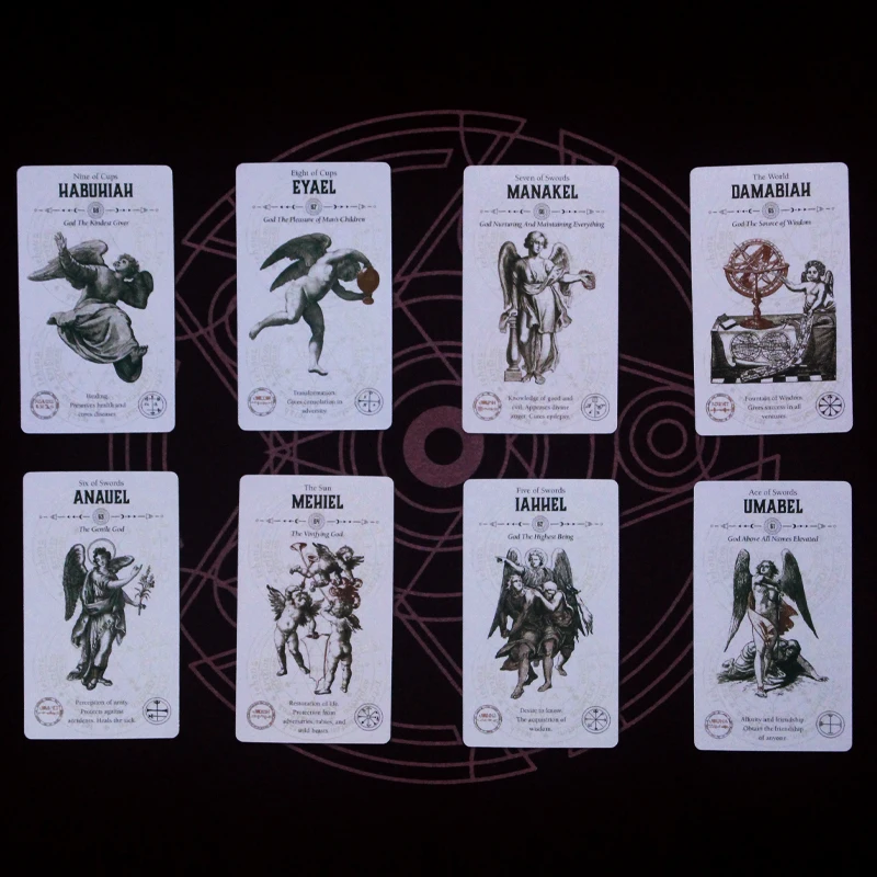 Новое поступление Карта Таро-Оракл полная английская версия готическое слово Light