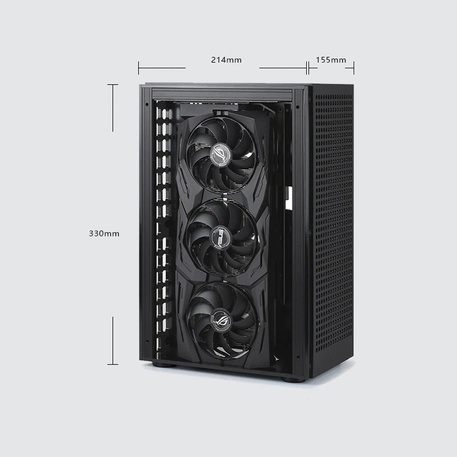 Прозрачный чехол для GEEEK A70 sfx Pirate PC A4 SFX MINI Itx USB3.0 белая черная коробка 330*214*155 мм