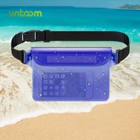 untoom waterproof swimming drifting diving waist bag waterproof phone case wallet underwater dry shoulder pack bag pocket pouch