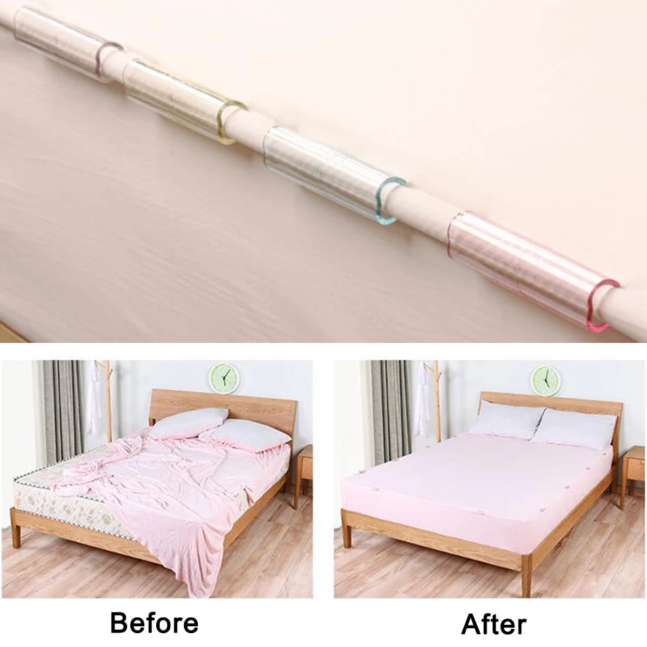 Зажимы для простыни прозрачные 12 шт. зажимы одеяла соломенного коврика плохое