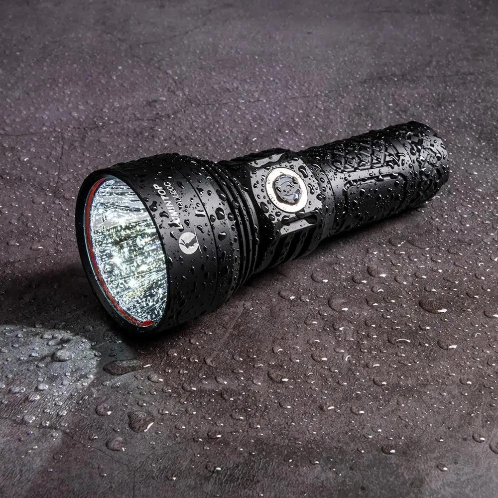 ODL20C 2000 люмен Высокая мощность перезаряжаемый светодиодный flashight usb/тип-c Фонарик