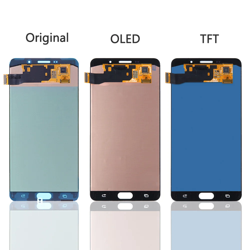 6 0 &quotсупер AMOLED дисплей для SAMSUNG Galaxy A9 2016 ЖК экран сенсорный дигитайзер Pro A910 A9100