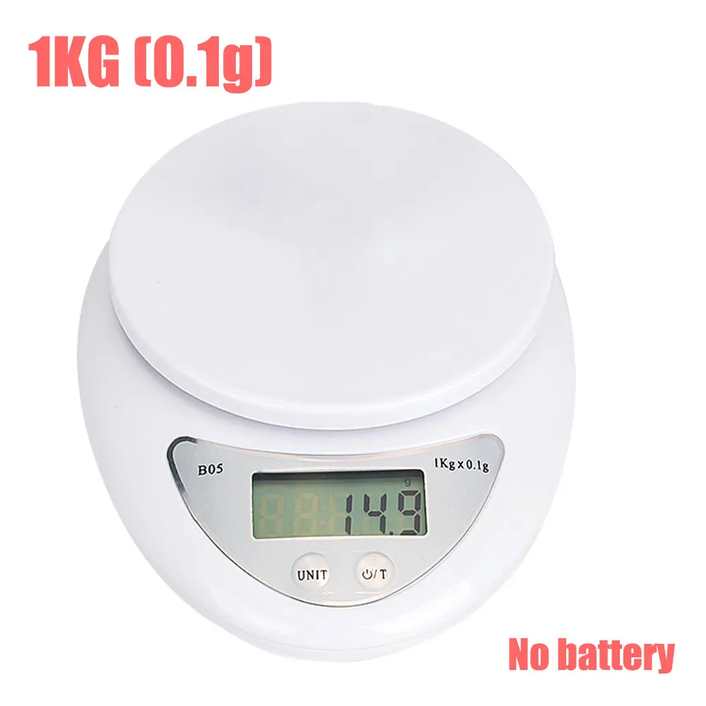 1kg-0.1g Anpro портативные электронные весы с ЖК-дисплеем, 1 г/5 кг, цифровые мини электронные маленькие весы, кухонные весы, взвешивание, инструмент для измерения - Цвет: 1kg-0.1g