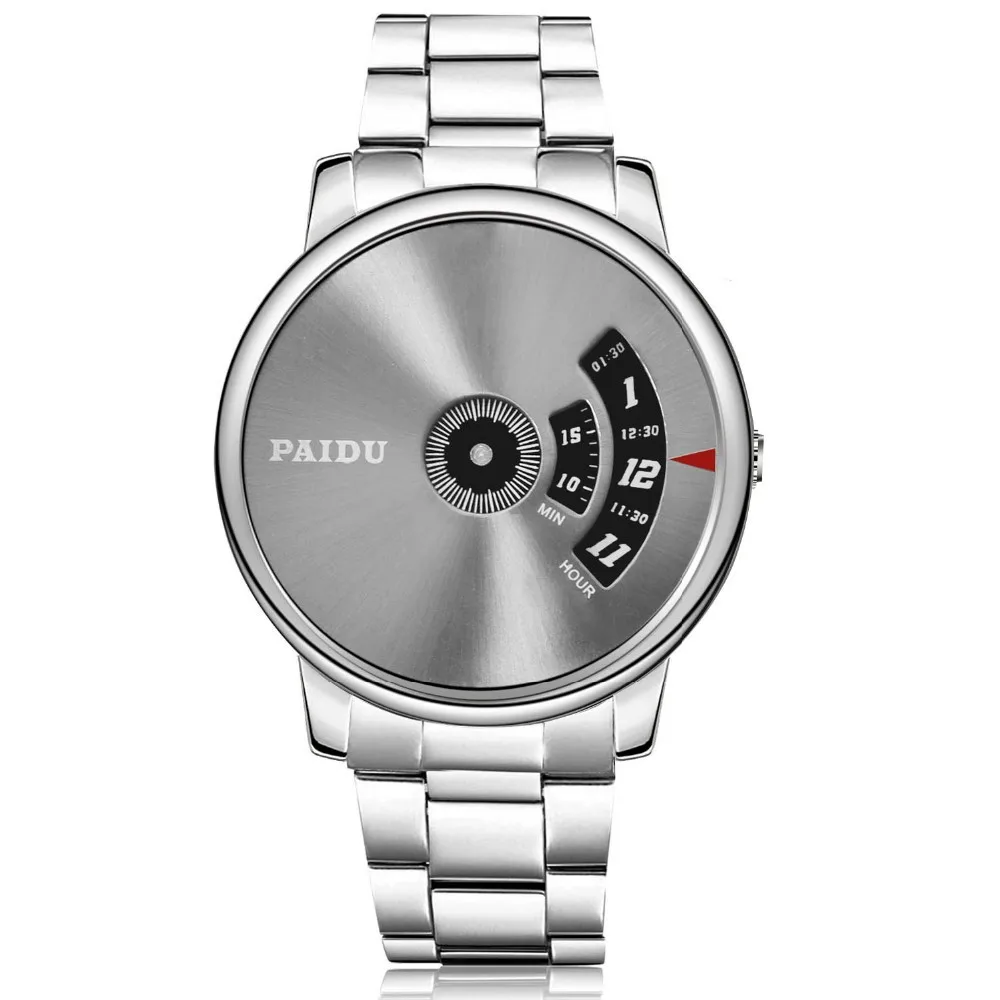 Мужские часы 2019 роскошные Брендовые Часы Paidu модные креативные с вращающимся
