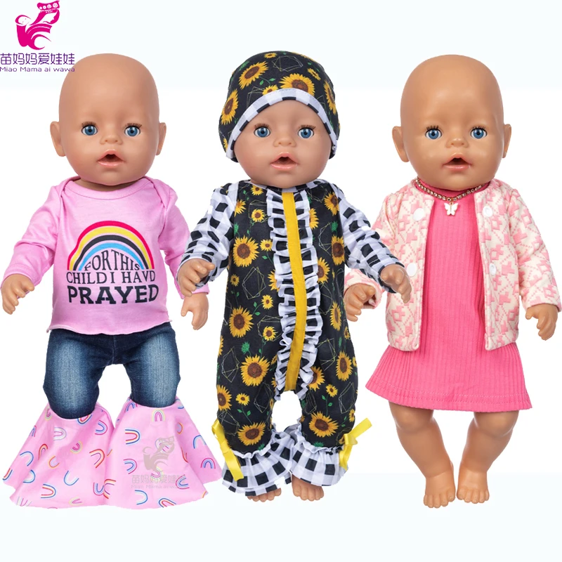 

17 inch New born Baby Doll Clothes For 18" American OG Girl Doll Clothes Coat Toys Doll Outfit