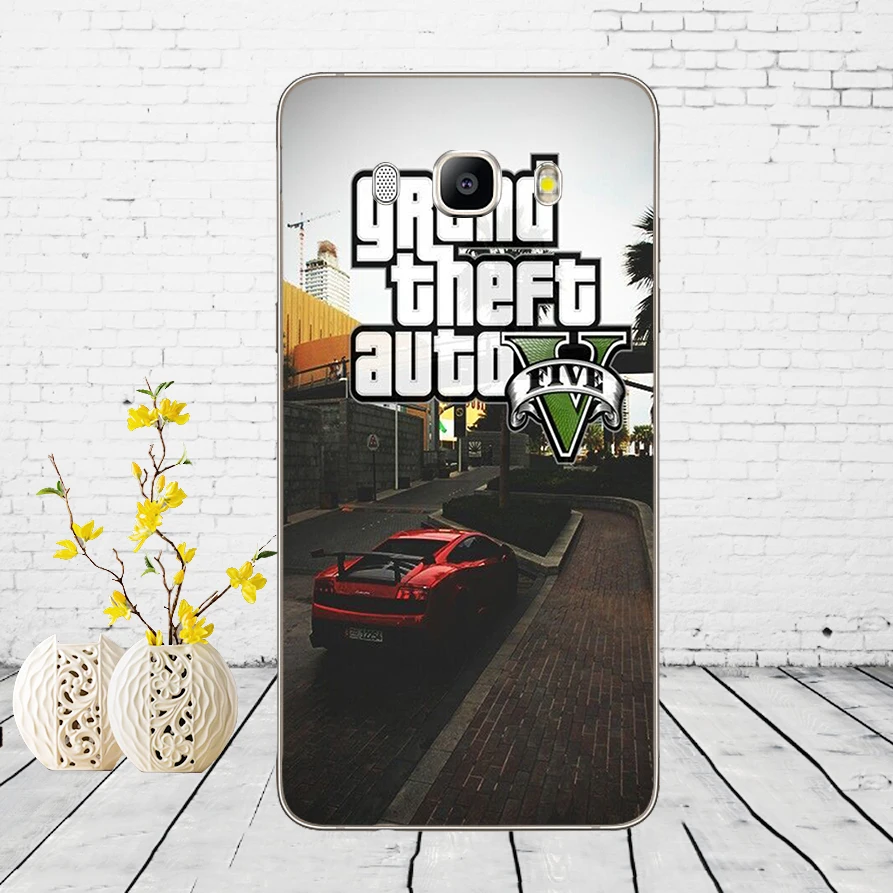 33DD Grand Theft Auto GTA V Мягкий силиконовый чехол для Samsung Galaxy A3 a5 A6 A8 j3 j5 j7