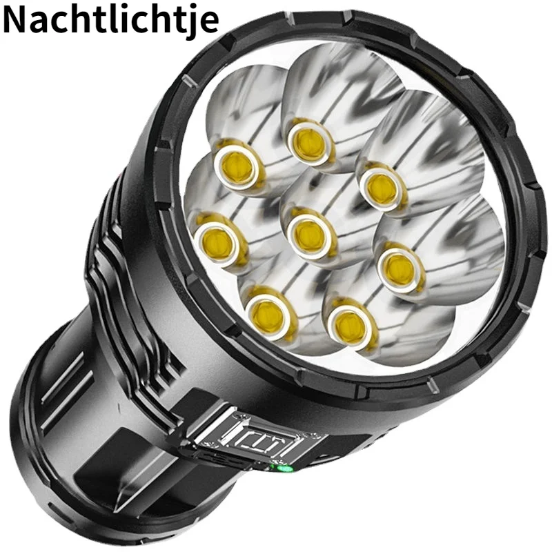 фонарик мощный аккумуляторный фонарь светодиодный 18650 bосемь ядерных взрывов