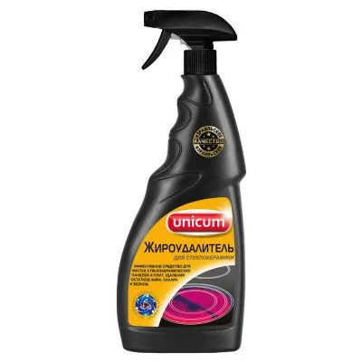 Средство для чистки стеклокерамических плит Unicum, 500 мл