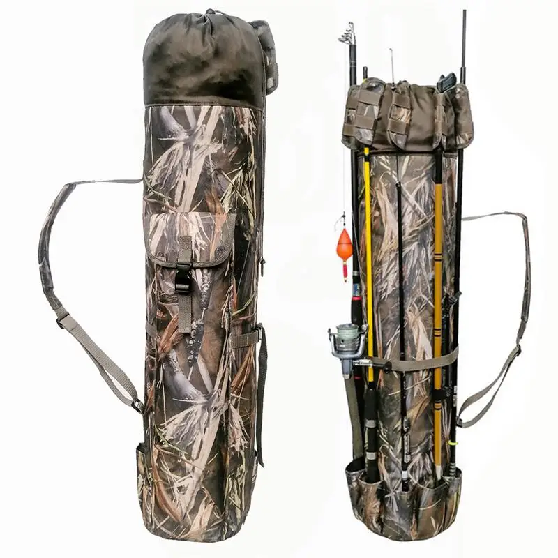 

Portable Fishing Rod Bag Holder Fishing Pole Travel Case Holder Fishing Rod Organizer Carrier Multifunctional Fishing Bags