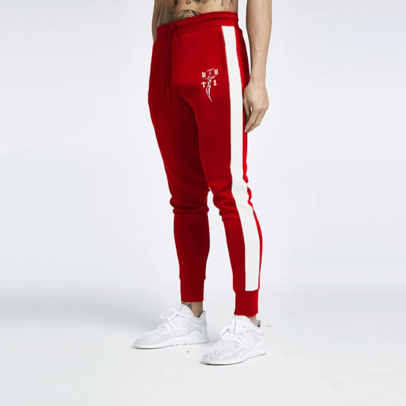 

Bodybuilding Solid Running Pants Sportswear Gym Sport Tights Gray Sport Gym Pants Men Quick Dry Jogging Pants Fitness Trousers