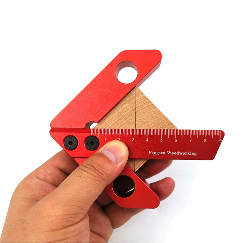 90-градусный прямоугольный маркировочный инструмент для плотника Круглый и