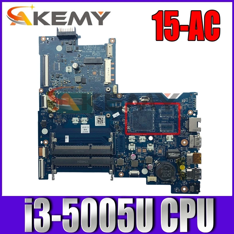 

Для HP ноутбук 15-AC137CL 15-AC материнская плата для ноутбука 828178-601 828178-501 828178-001 аккумулятор большой емкости i3-5005U LA-C701P 100% ОК