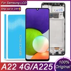 100% Оригинальный 6,4 ''ЖК-дисплей для Samsung Galaxy A22 4G A225 A225F SM-A225FDS ЖК-дисплей сенсорный экран дигитайзер в сборе