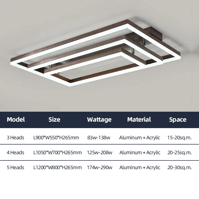 Светодиодные люстры LeModern для гостиной спальни столовой кабинета белые