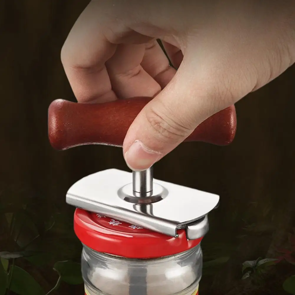 

1PC Manual Steel Easy Can Beer Jar Opener Adjustable Cap Lid Openers Tool Kitchen Gadgets Bottle Opener