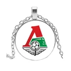 Ожерелье Lokomotiv с подвеской для футбольной команды Москвы, для пар, для друзей, для женщин, мужчин, для девочек и мальчиков, ювелирное изделие в подарок
