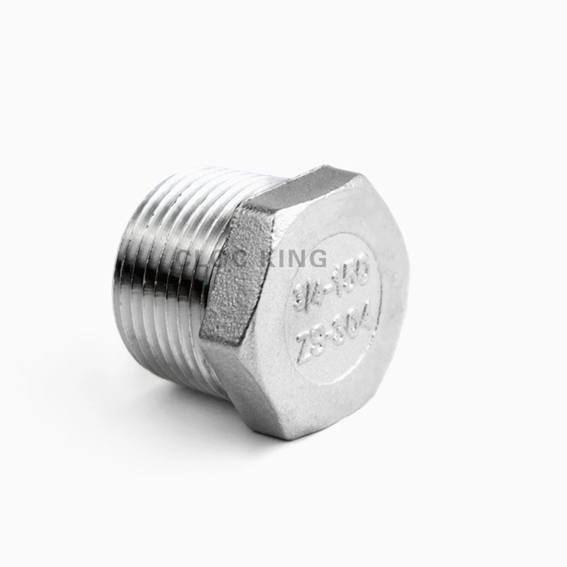 1/4 &quot3/8" 1/2 &quot3/4" 1 &quot1-1/4" 1-1/2 &quot2" BSP наружная резьба SS304 Торцевая крышка из