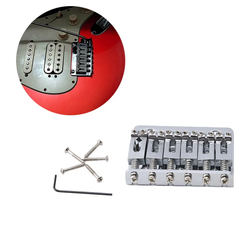 

Набор запасных частей и аксессуаров для электрогитара, черный/серебристый