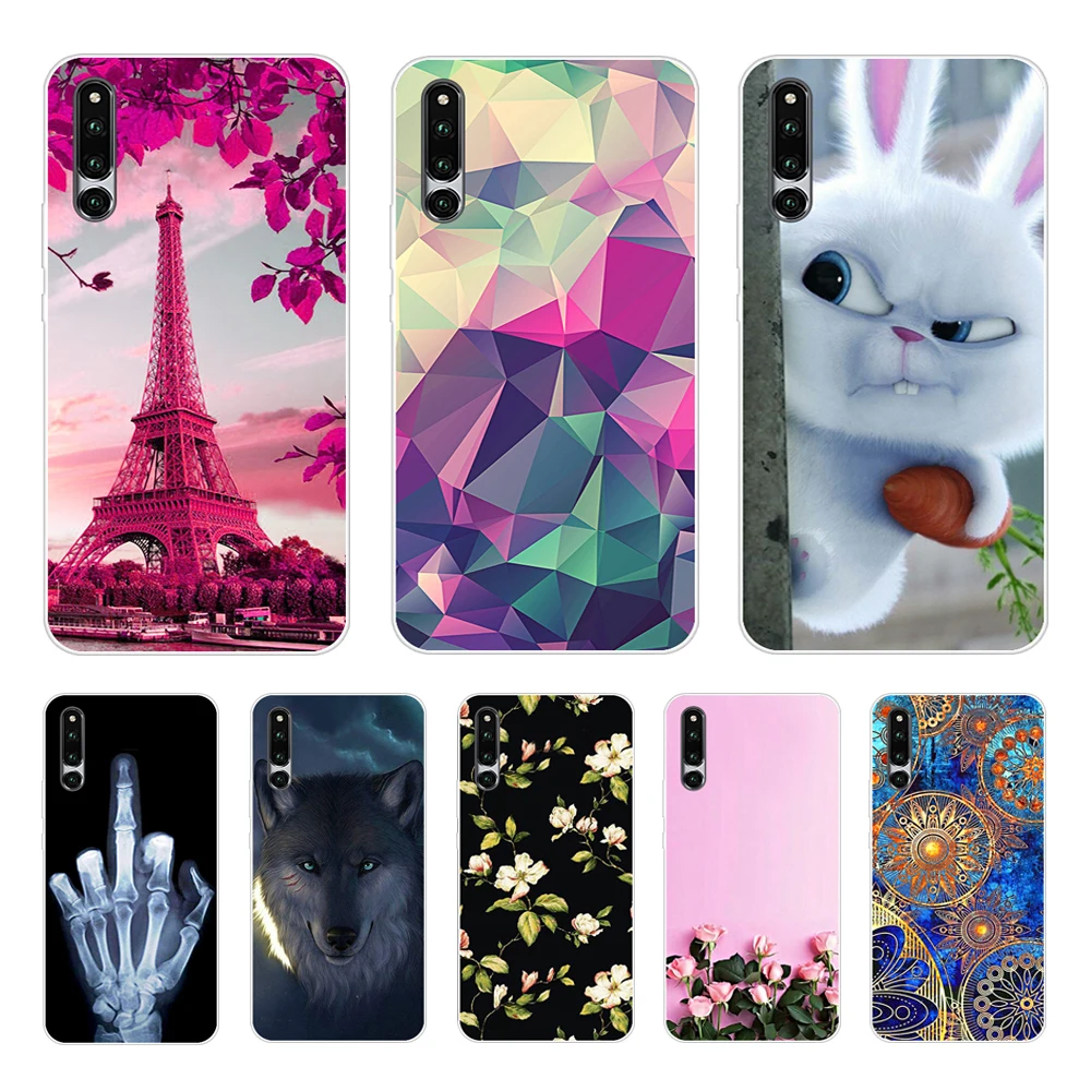 Для huawei honor magic2 чехол без отпечатков пальцев мягкий силиконовый на задняя крышка