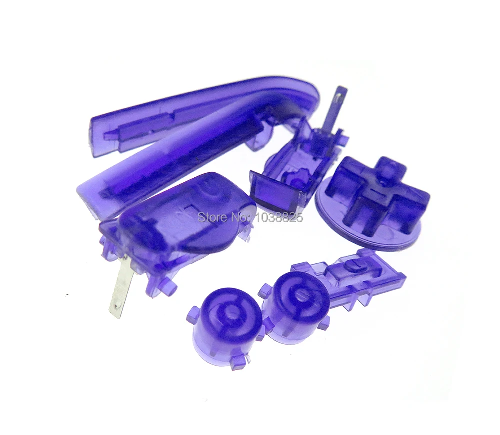 10 комплектов D колодки кнопки включения питания для Gameboy Advance A B L R клавиатуры GBA d-pad