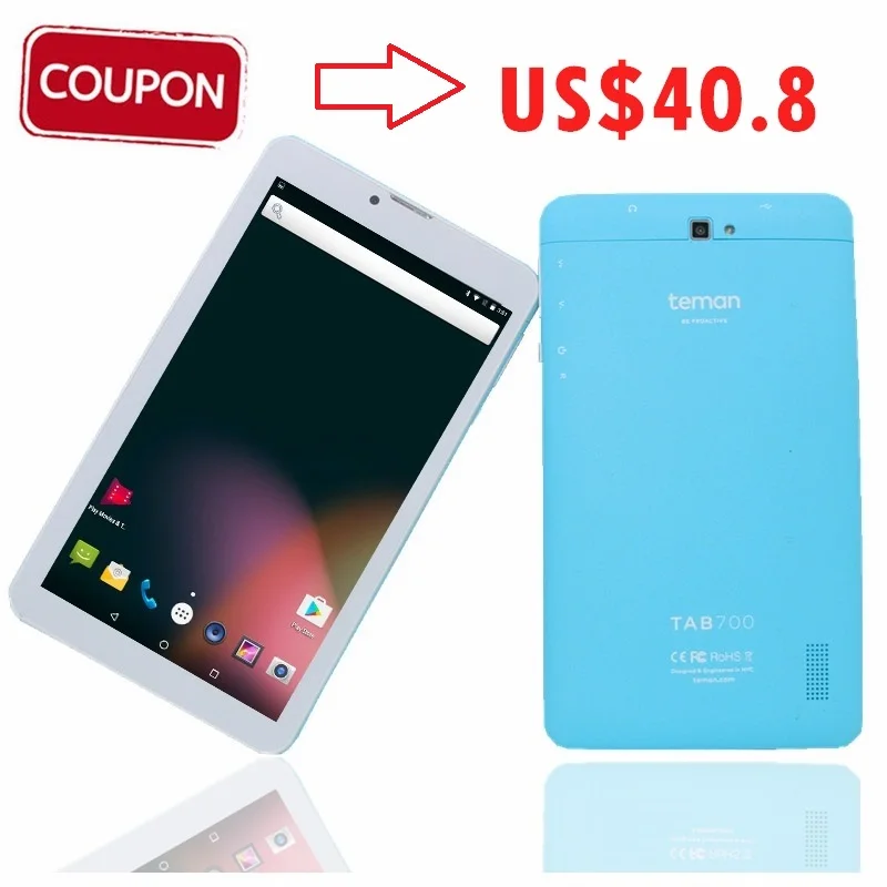 4G LTE 7 дюймов HD ips экран планшетный ПК Android 6,0 дети 1 Гб+ 8 Гб MTK8735 четырехъядерный 1024*600 gps детский синий планшет