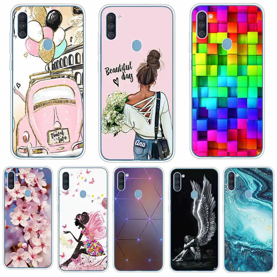 Мягкий силиконовый чехол для Samsung Galaxy A11 M11