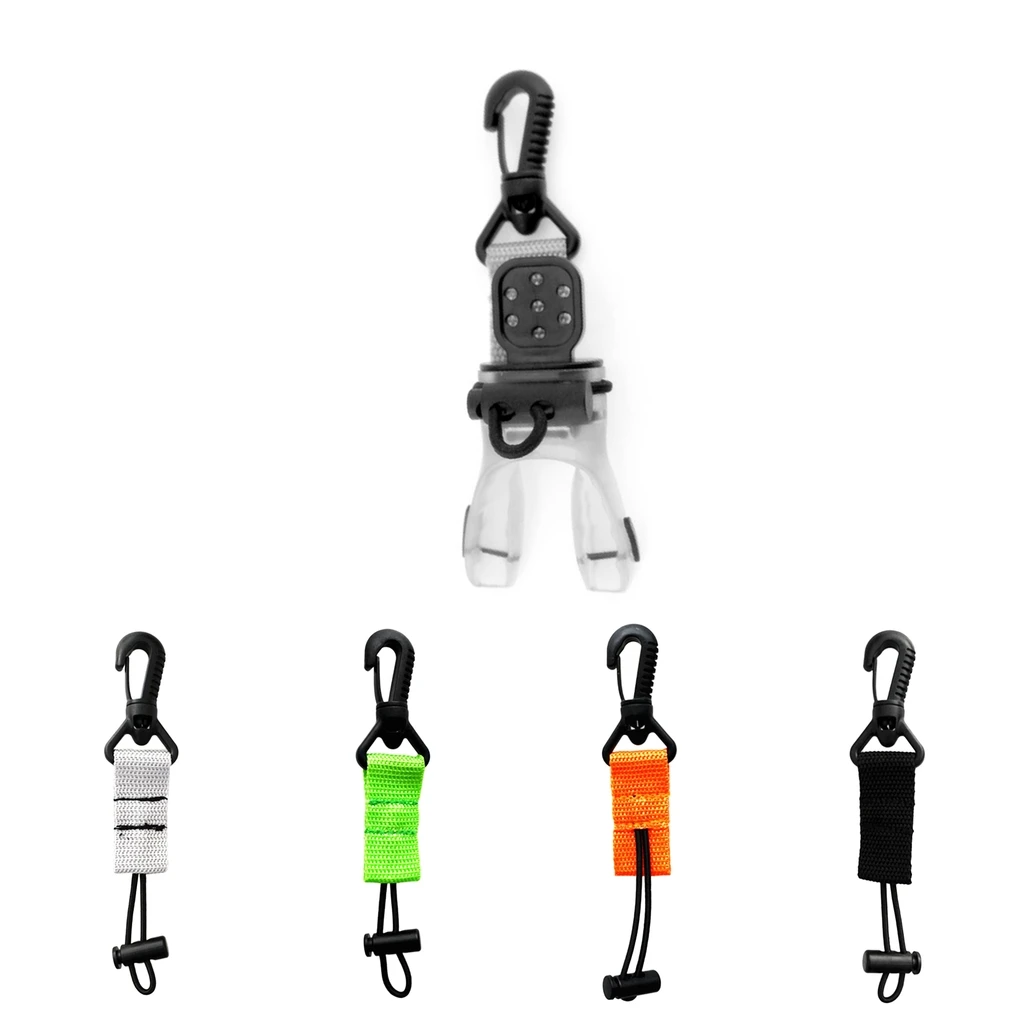Scuba Divers Regulator Octopus Holder Retainer BCD Lanyard Extended Fixed Cord Lock - Choose Colors | Спорт и развлечения