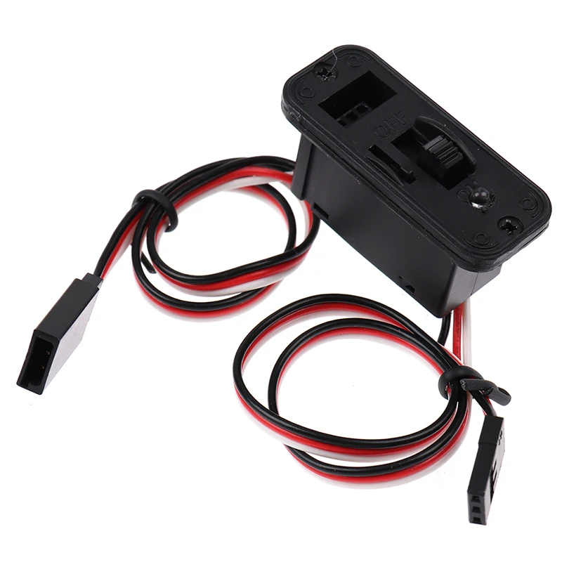 Горячая Распродажа 1 шт. переключатель RC разъемы сверхмощный с светодиодный JR