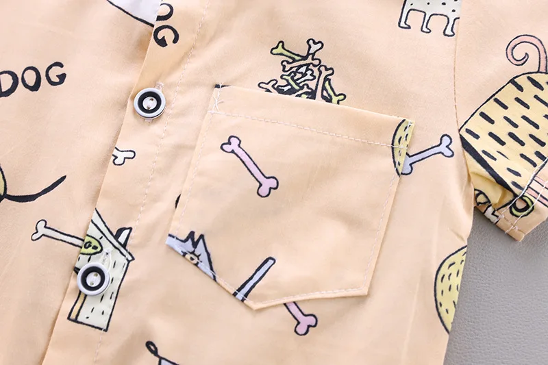 Комплекты летней одежды для мальчиков Детские вечерние комплекты хлопковые