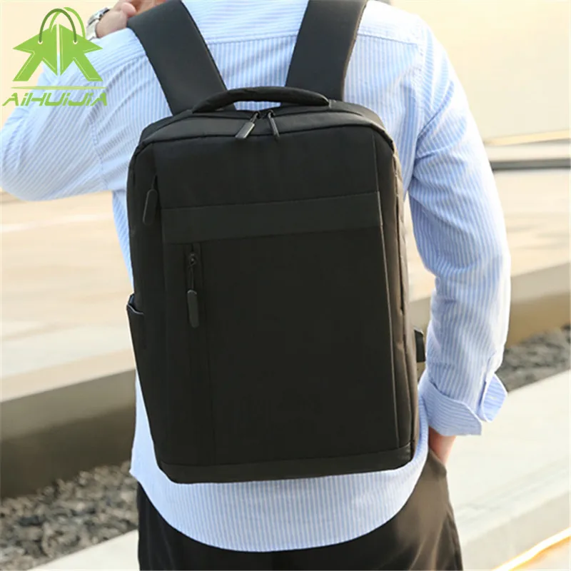 20L USB Зарядное устройство защиты от угона молния 15 6 дюймов Для мужчин Рюкзак