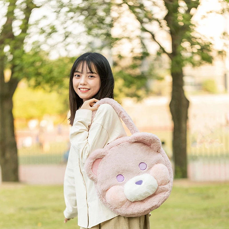 Японские плюшевые рюкзаки с милым медведем из аниме мультфильма рюкзак