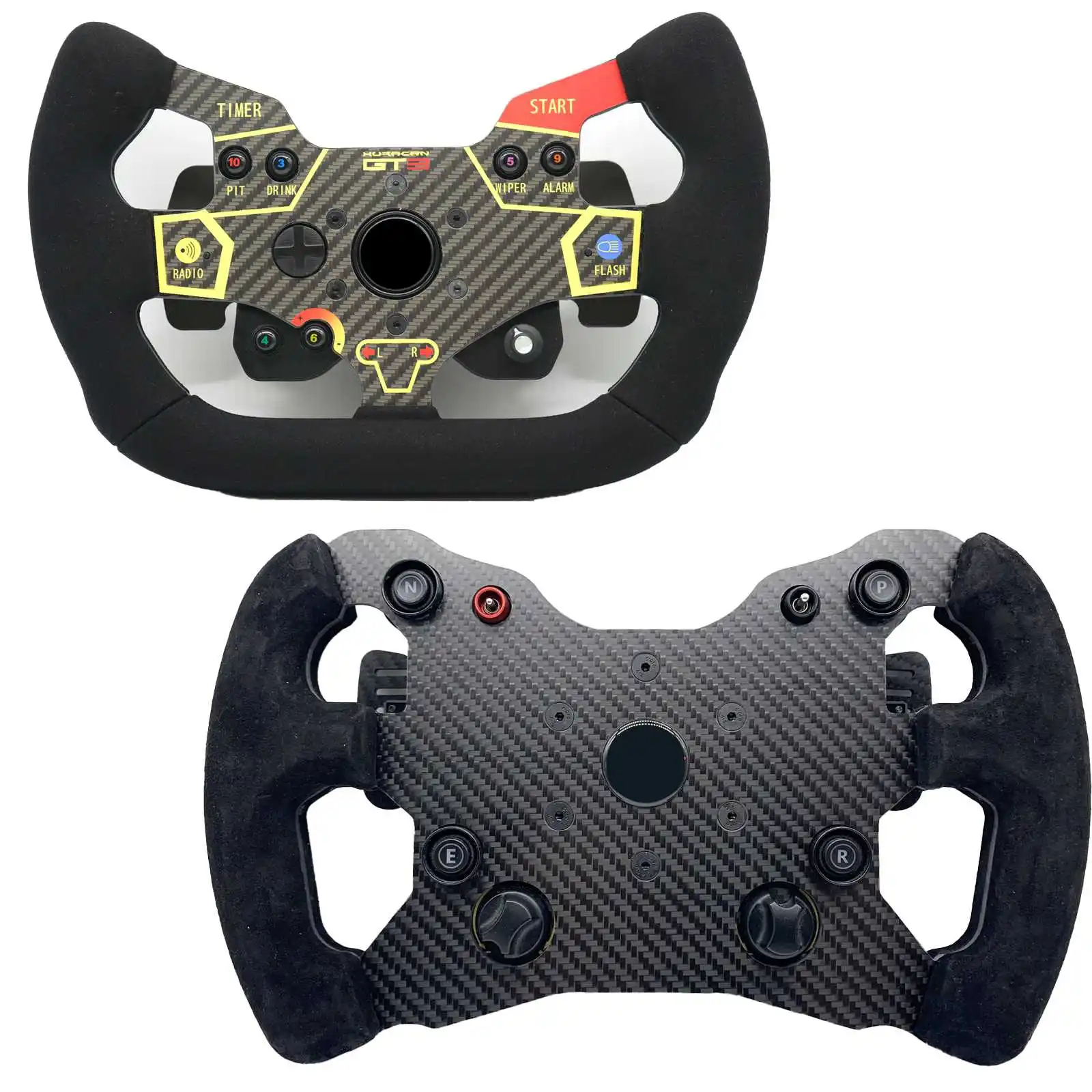 

New DIY Racing Wheel Thrustmaster T300RS to F1 SIM Wheel For T300RS/GT For SIMAGIC Huracan GT1 GT3 Wheel Mod