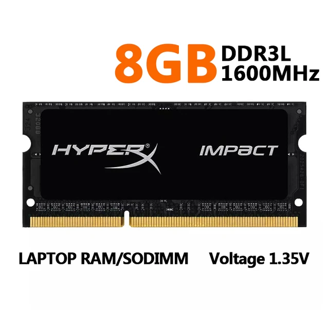 Memoria Ram DDR3L DDR3 4GB 8GB 16GB 1600 1333 1866MHz Sodimm Memory PC3-12800 14900 10600 Laptop 1.35V 1.5V 204Pins Notebook RAM 3