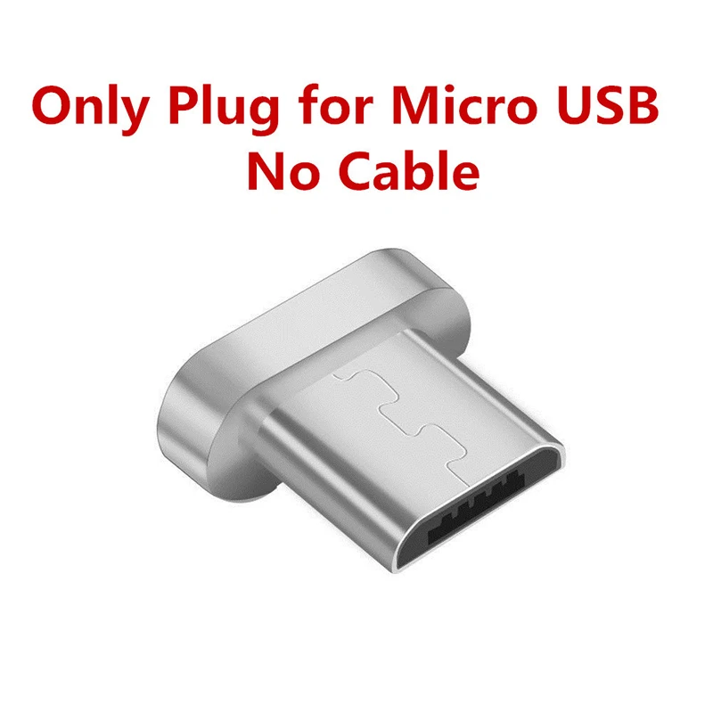 Micro USB Adapter QC 3,0 type-C Магнитный адаптер передачи данных Поддержка типа C к Micro USB 8 pin магнитное зарядное устройство для iPhone huawei - Цвет: Micro USB Adapter