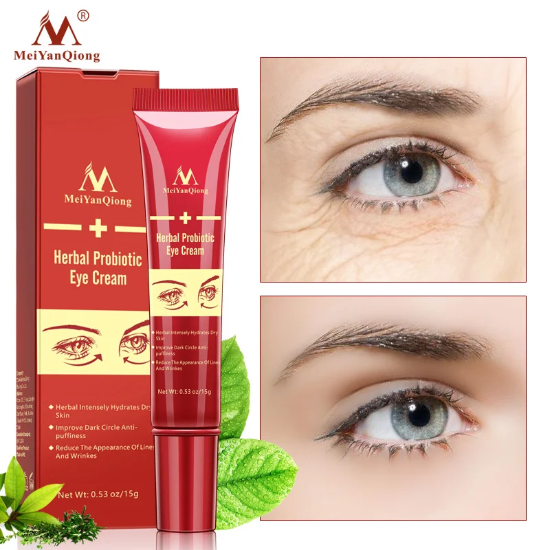 

MeiYanQiong Peptide Collagen Eye Cream Anti-Aging Eye Cream Remove Dark Circles Anti Puffiness Fades Wrinkles Firming Eye Care