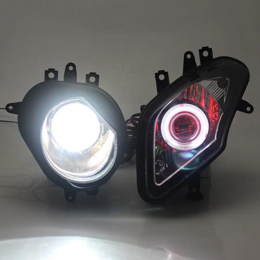 Мотоцикл HID ксеноновый проектор преобразования фар Светодиодный белый