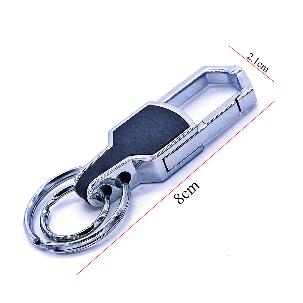 1 шт. популярный логотип Автомобильный в деловом стиле металлический брелок для