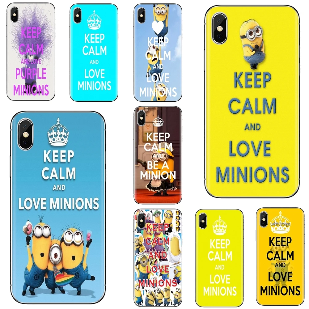 Love minions C Designs Keep Calm и силиконовые чехлы для телефонов Huawei P30 P40 P20 P7 P8 P9 P10 Lite Plus Pro 2015