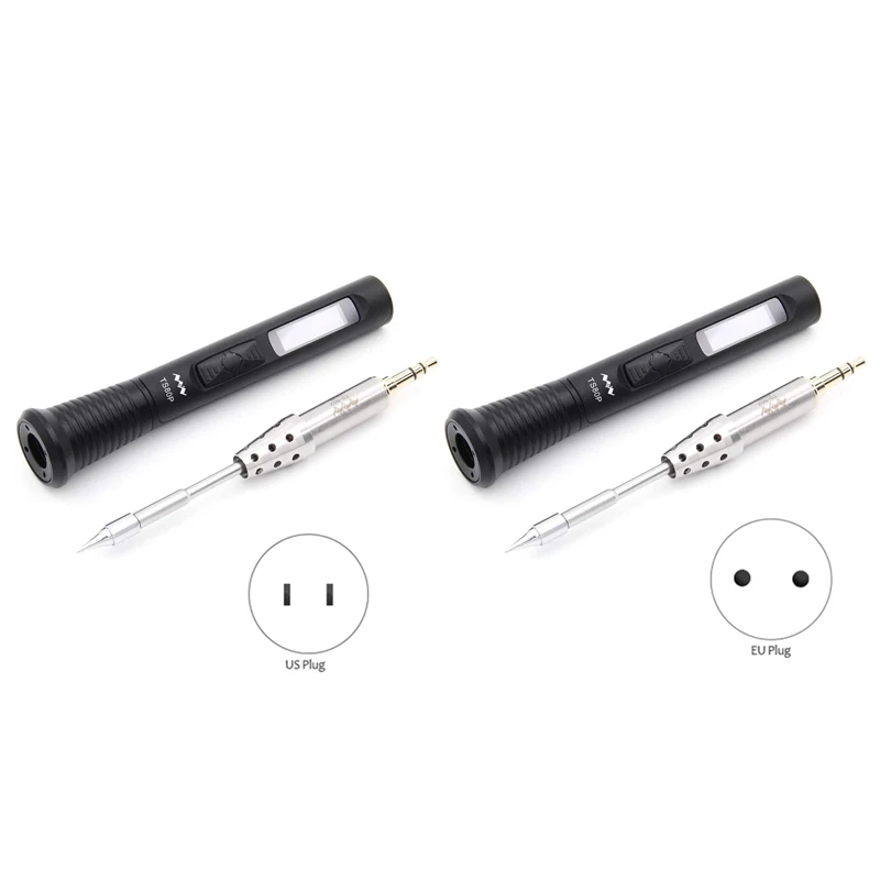 

Promotion! Mini Ts80P 9V/12V Usb Smart Adjustable Temperature Oled Display Portable Digital Soldering Iron Tool