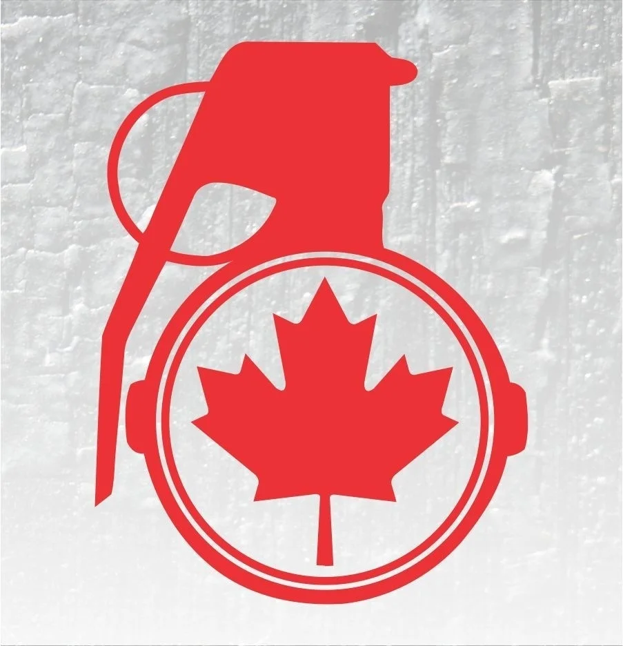 Кленовый лист граната виниловая наклейка бампер канадский флаг грузовик Дрифт