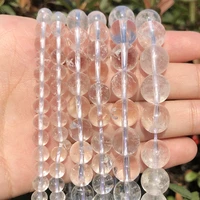 aaa wholesale natural white crystal quartz stone beads for jewelry making diy bracelet necklace 4681012 mm15 5